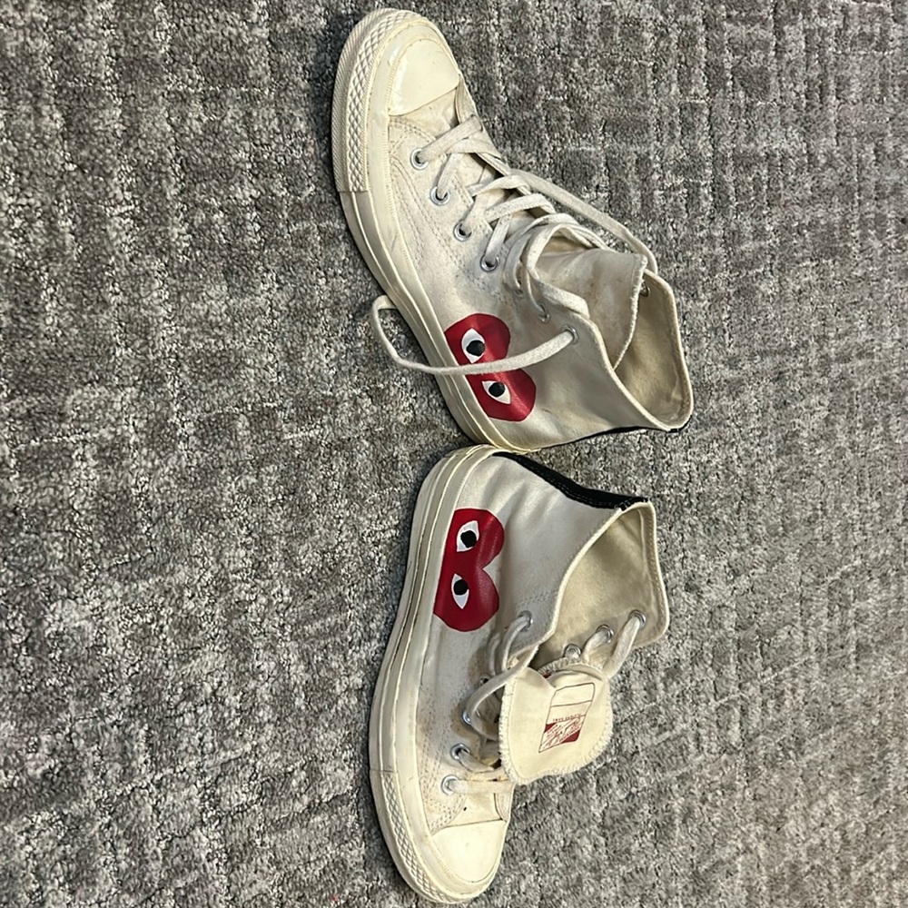 Converse Play ❤️  high tops men 6 women 8